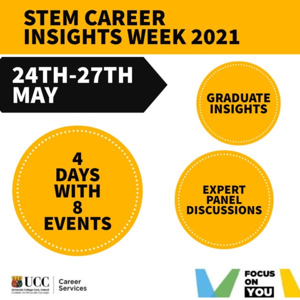 Stem Career Insights Week 2021 at UCC